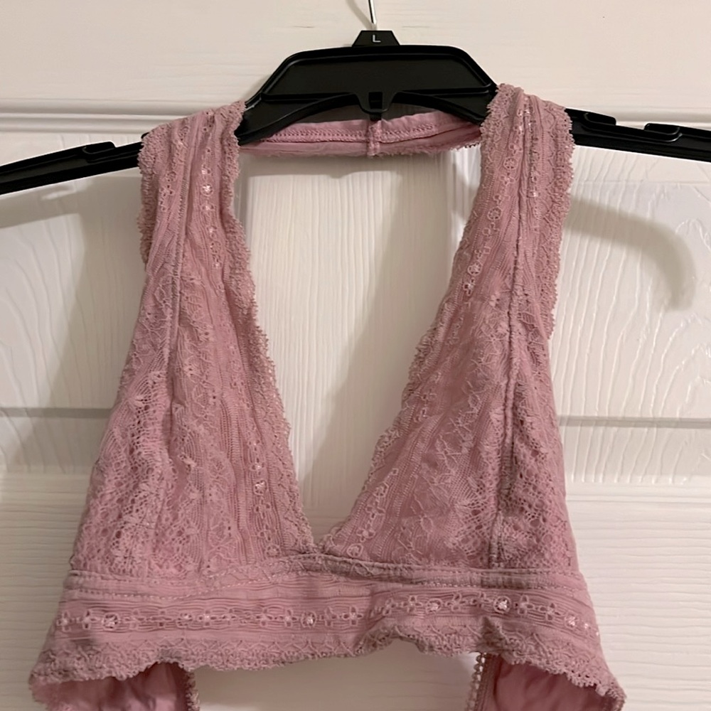 Charlotte Russe bralette.  Pink.  Size medium.  Great condition!